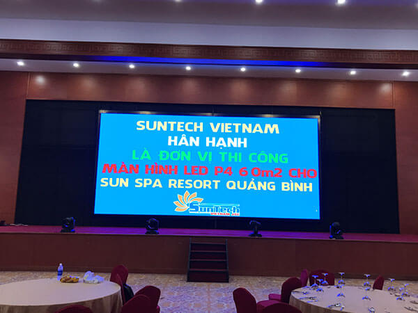 Màn hình LED P4 Sun Spa Resort