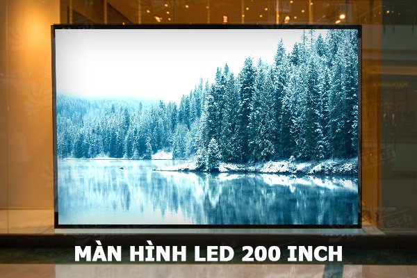 Màn hình led 200 inch trong nhà