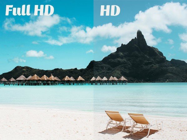 So sánh điểm khác nhau giữa màn full HD và HD