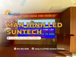 màn hình led trường học