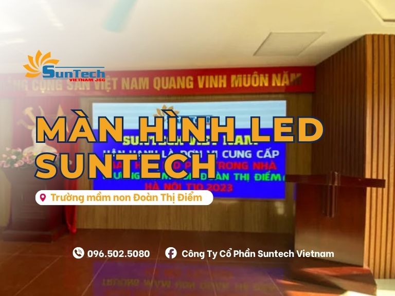 màn hình led trường học