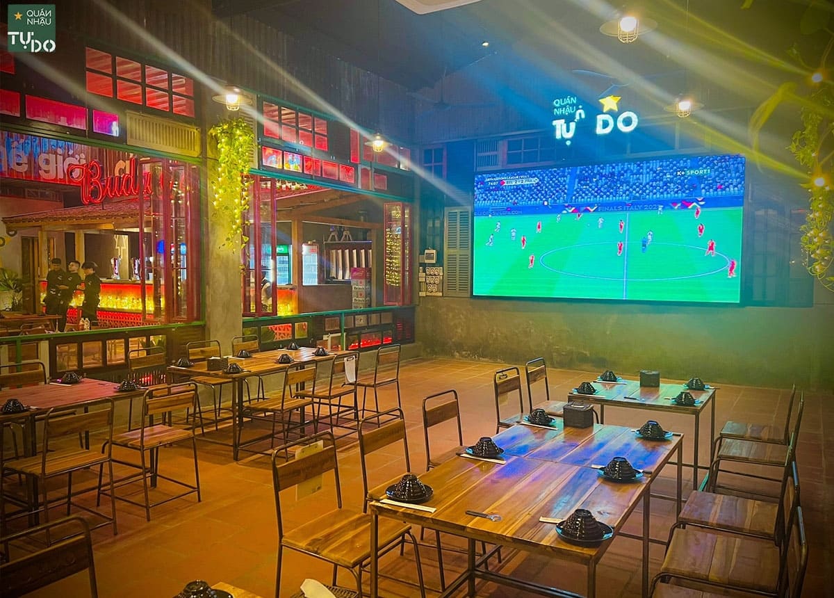 màn hình led xem bóng đá