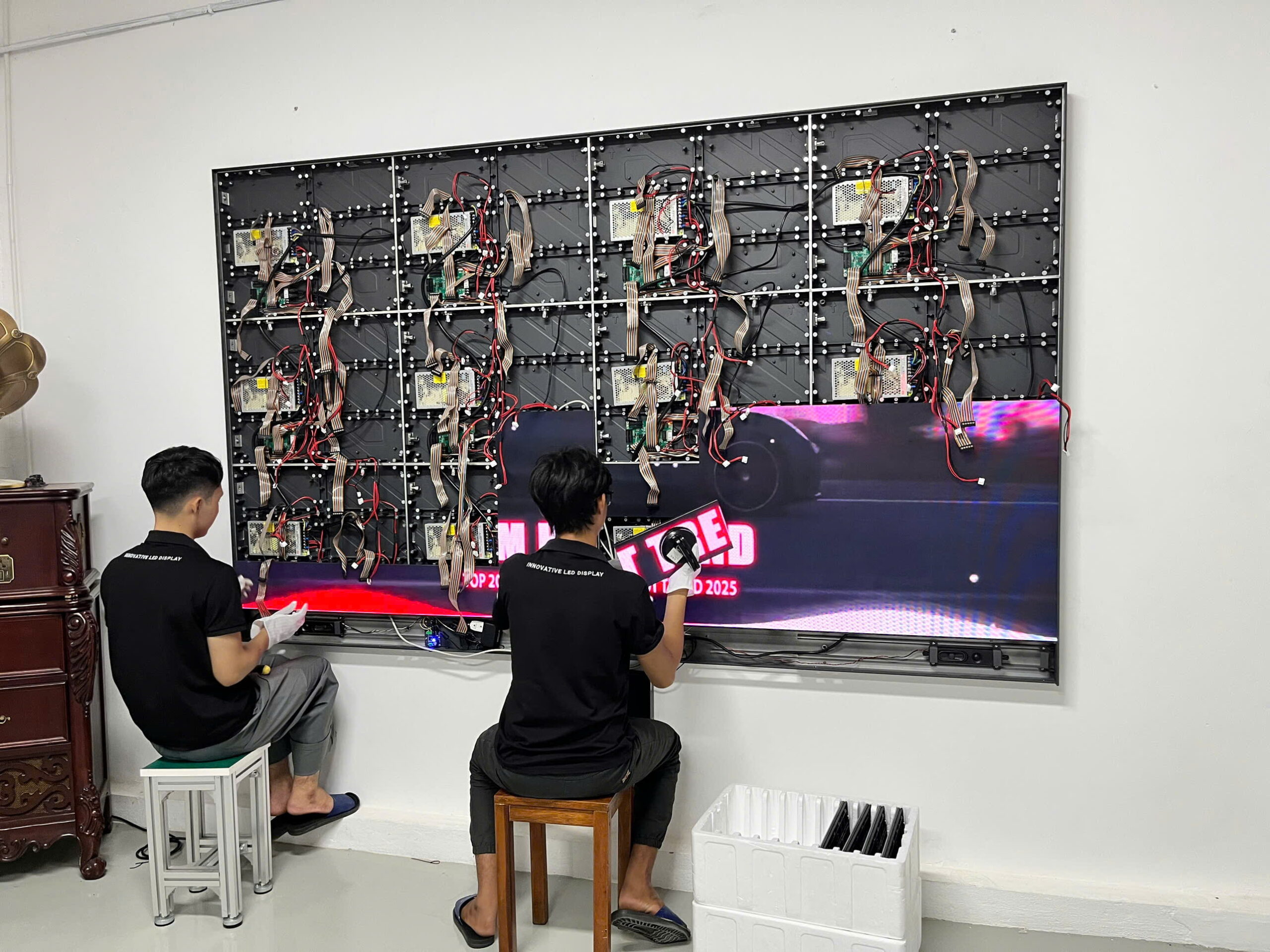 cách làm màn hình led