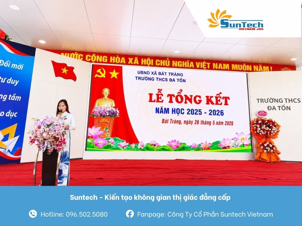 Màn hình LED trong nhà Trường học