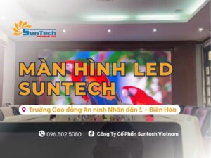 Màn hình LED Phòng họp CĐ An ninh Nhân dân - Biên Hòa