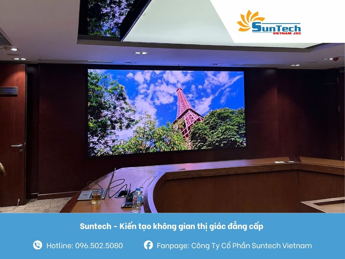 Màn hình LED Phòng họp TĐ Tân Á - Đại Thành