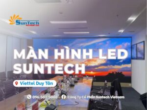 Màn hình LED Phòng họp Viettel Duy Tân
