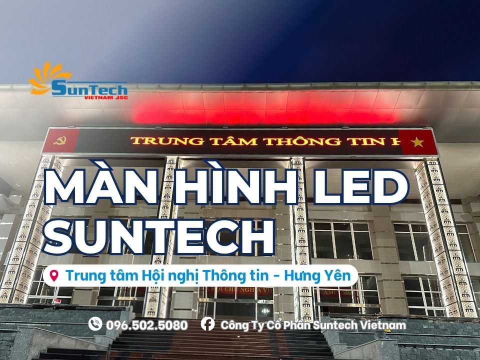 công trình màn hình led ngoài trời hưng yên