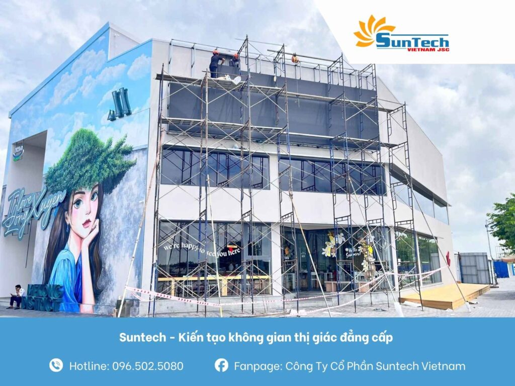 lắp đặt màn hình led ngoài trời an giang khu đô thị tây sông hậu