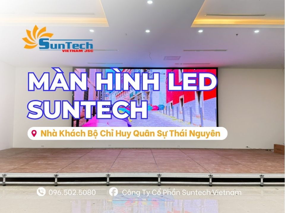 màn hình led BCH quân sự thái nguyên