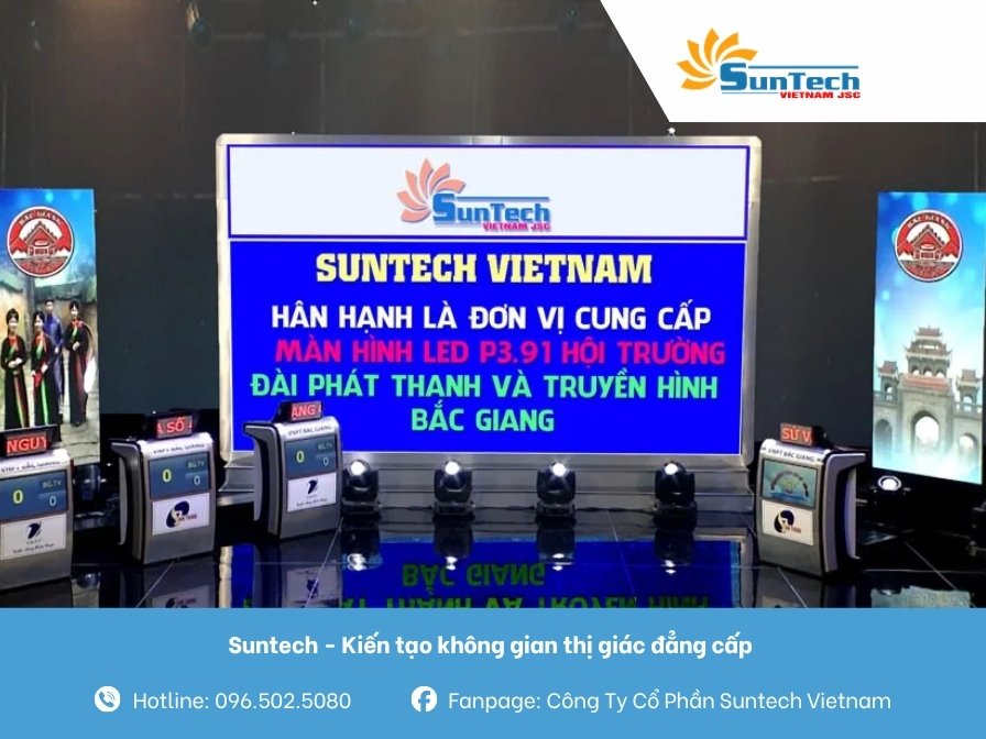 màn hình led bắc giang trong nhà