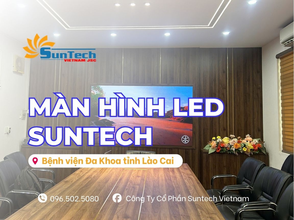 màn hình led bệnh viện đa khoa lào cai