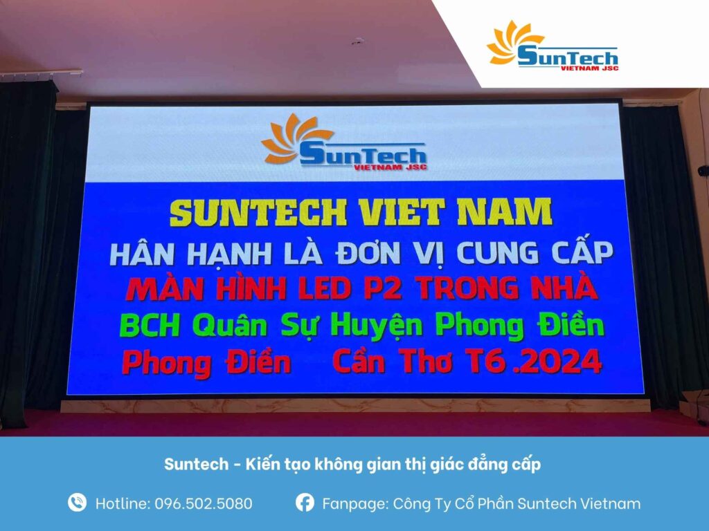 màn hình led cần thơ trong nhà