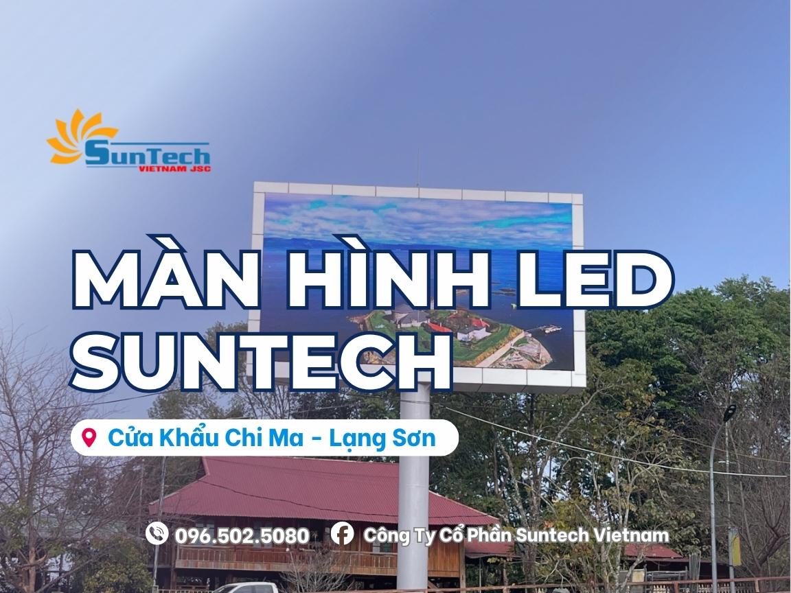 màn hình led cửa khẩu chi ma