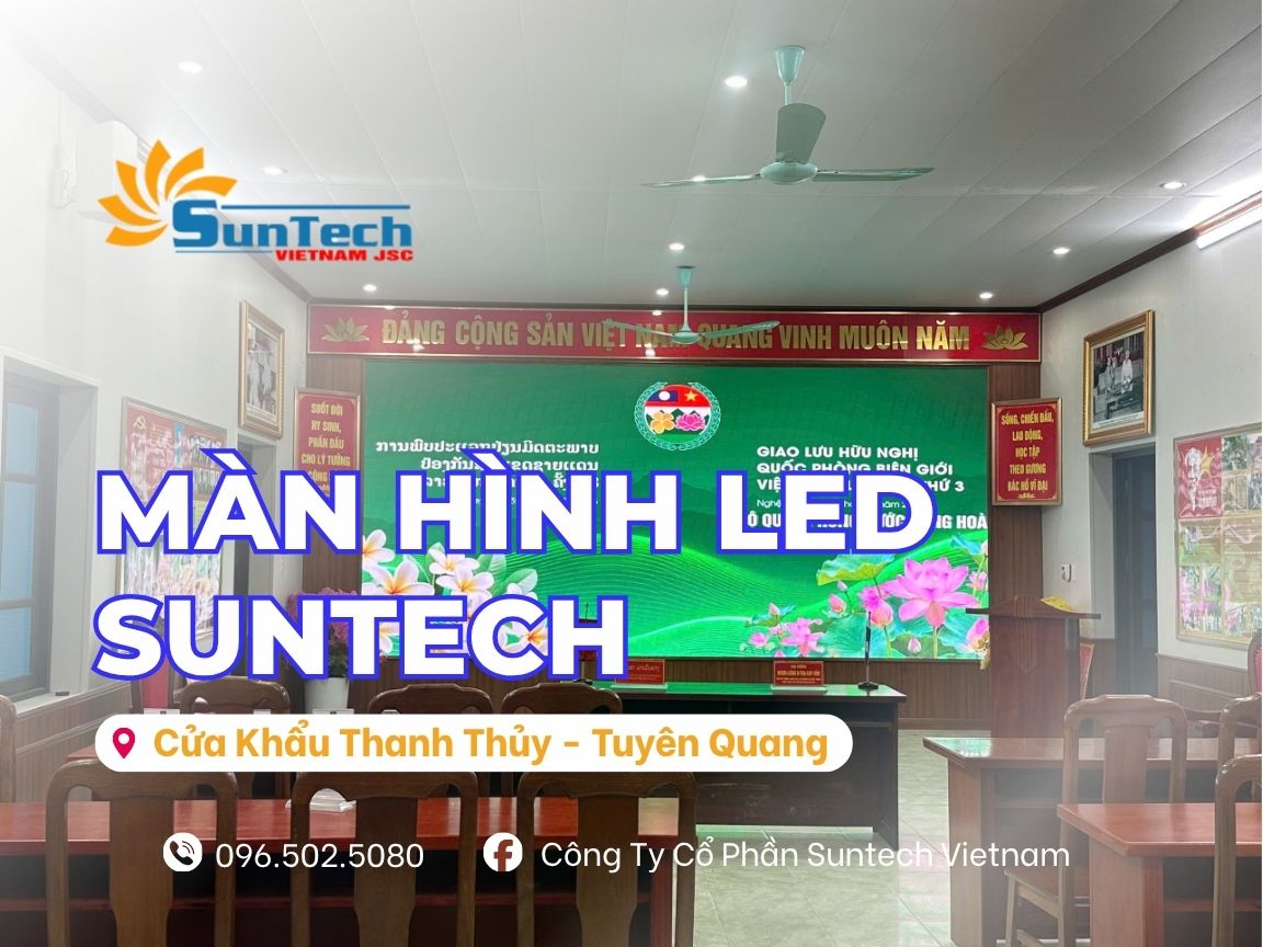 màn hình led cửa khẩu tuyên quang
