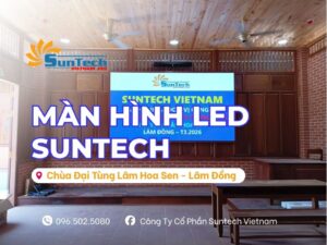 màn hình led đại tùng lâm hoa sen lâm đồng