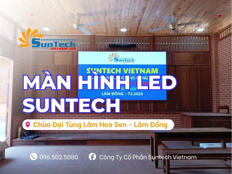 màn hình led đại tùng lâm hoa sen lâm đồng
