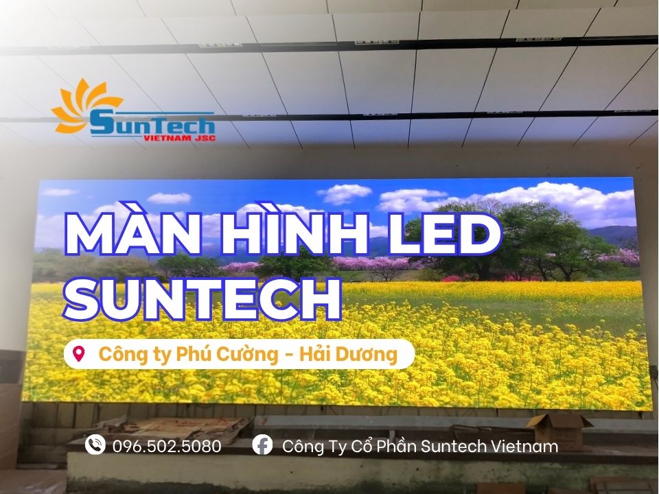 màn hình led hải dương công trình