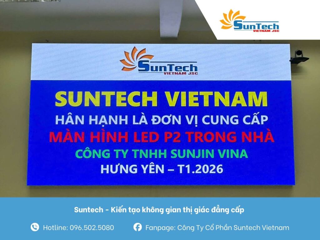 màn hình led hưng yên trong nhà