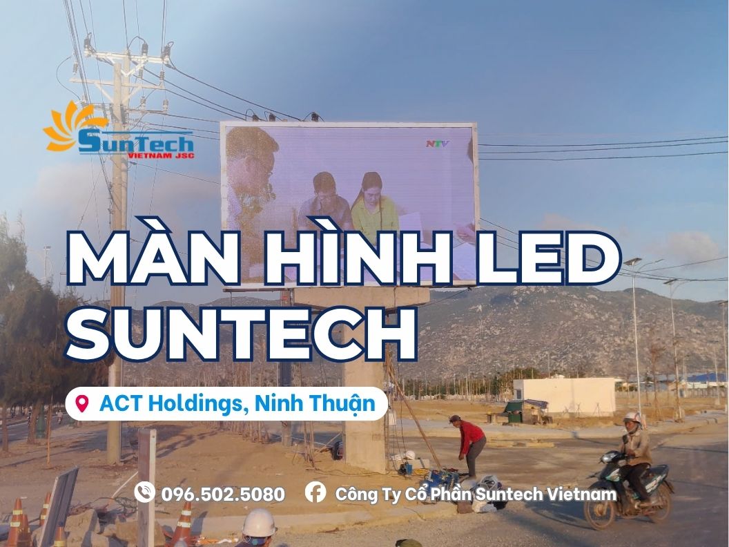màn hình led ninh thuận công trình