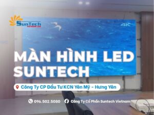 màn hình led phòng họp kcn yên mỹ