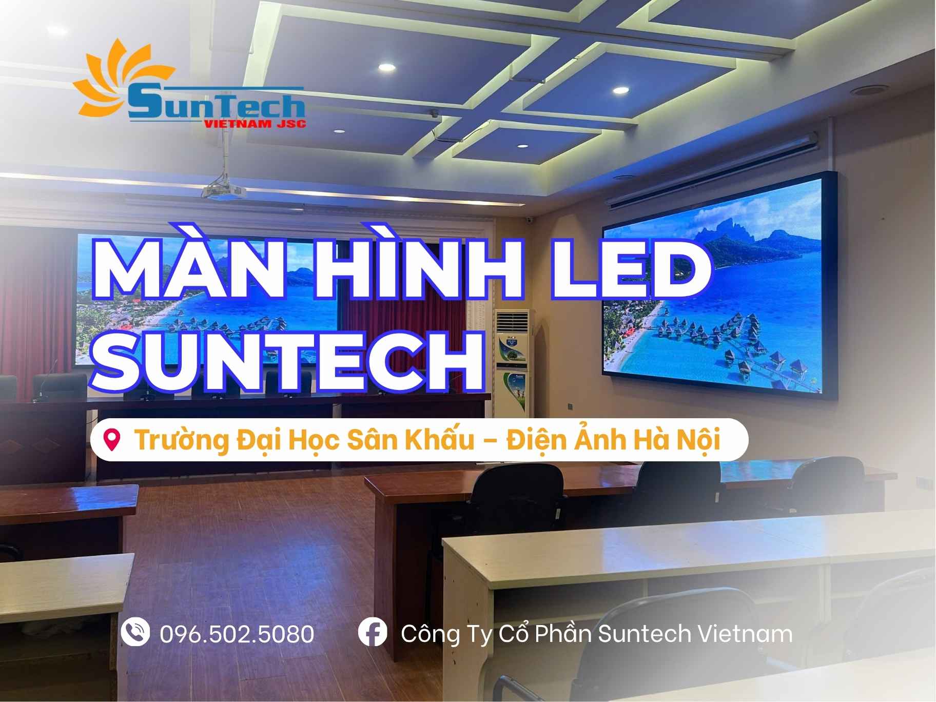 màn hình led hội trường
