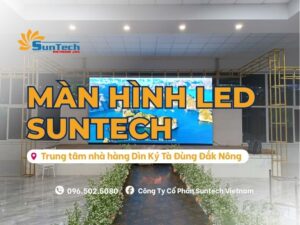 màn hình led nhà hàng