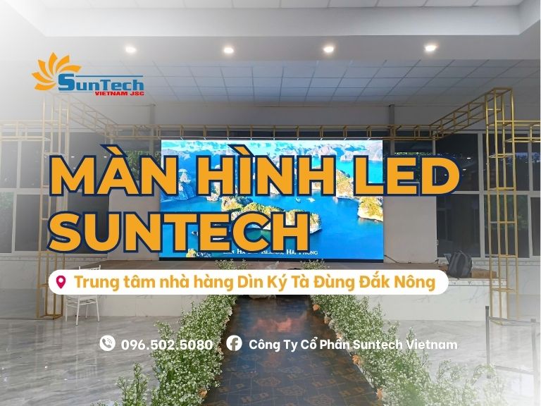 màn hình led nhà hàng