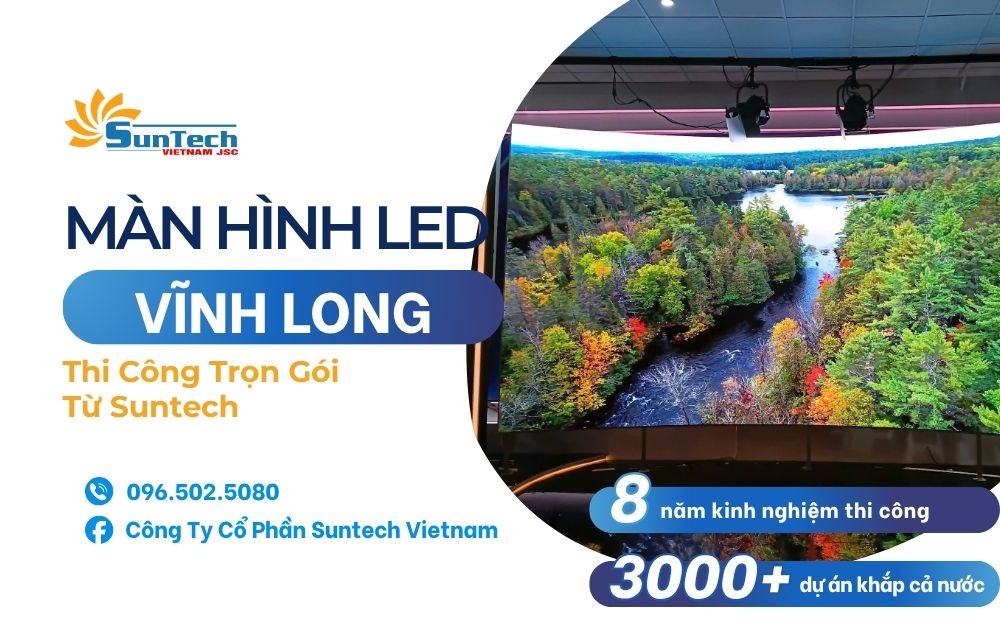 lắp đặt màn hình led vĩnh long